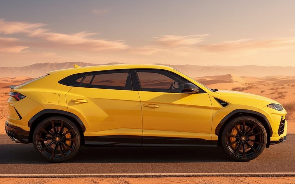 Lamborghini Urus 2022 side profile