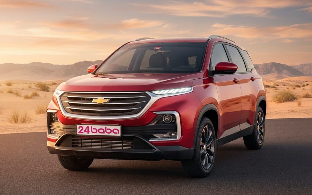 Chevrolet Captiva 2023 Red - rental in Dubai