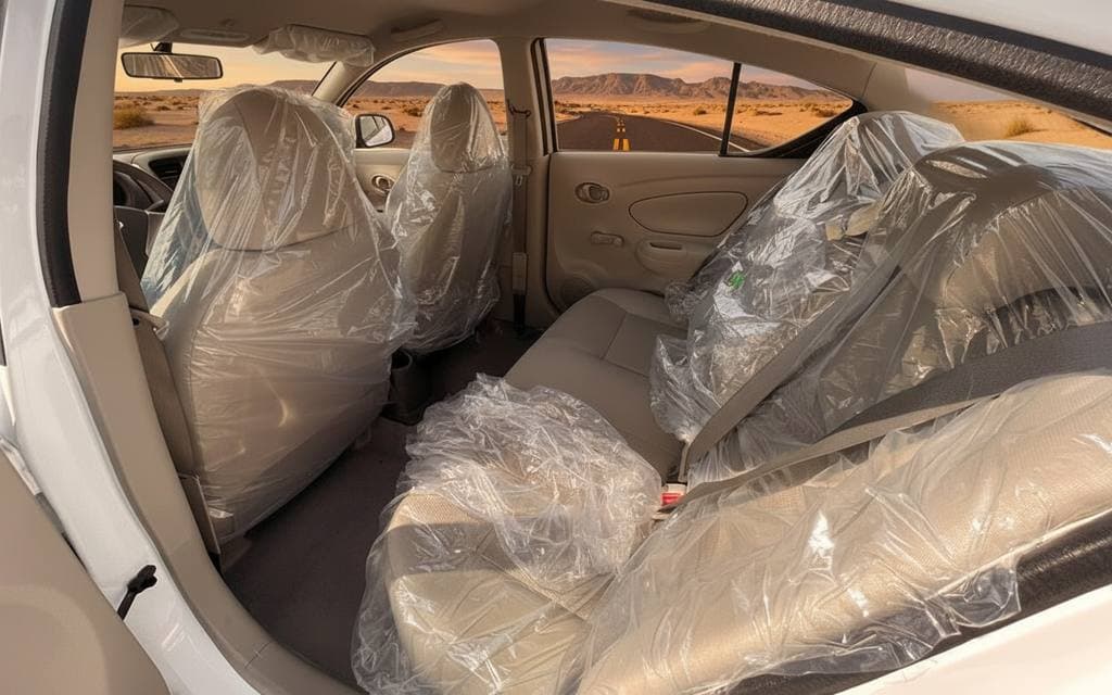 Nissan Sunny 2024 leather seats and cabin