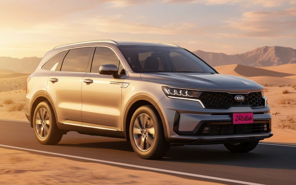 Kia Sorento 2025 Grey cover image – rental in Dubai