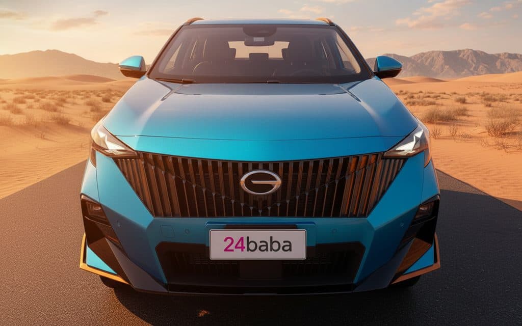 Gac Gs3 2024 Blue rental in Dubai