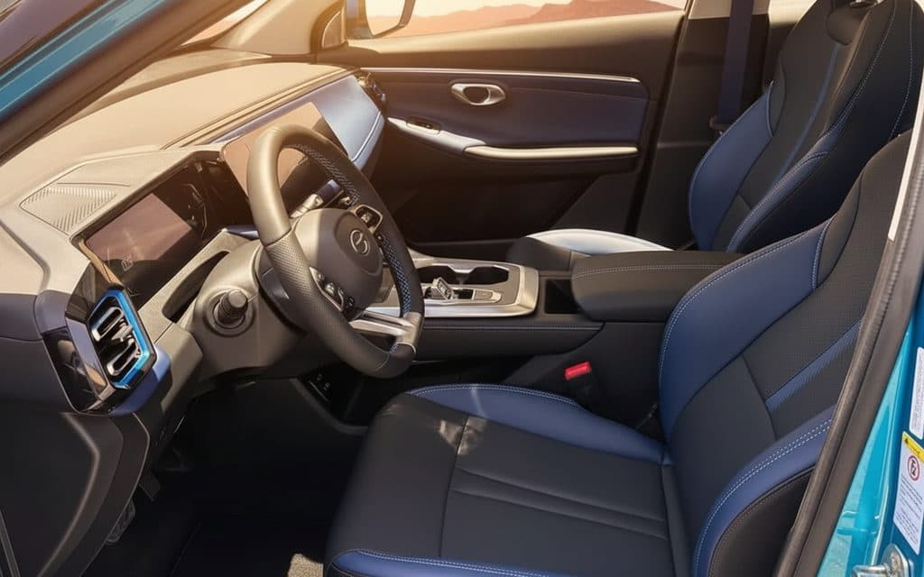 Gac Gs3 2024 interior view showing trim