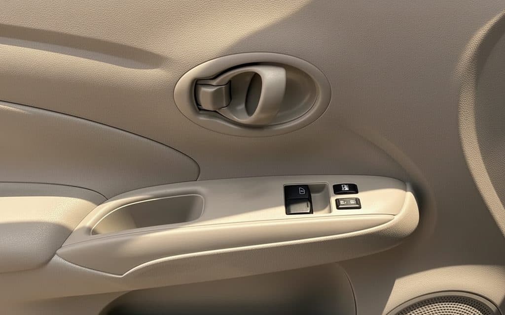 Nissan Sunny 2025 interior view showing trim