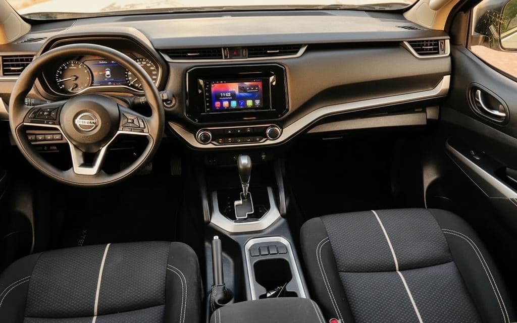 Nissan X Terra 2023 interior view showing trim