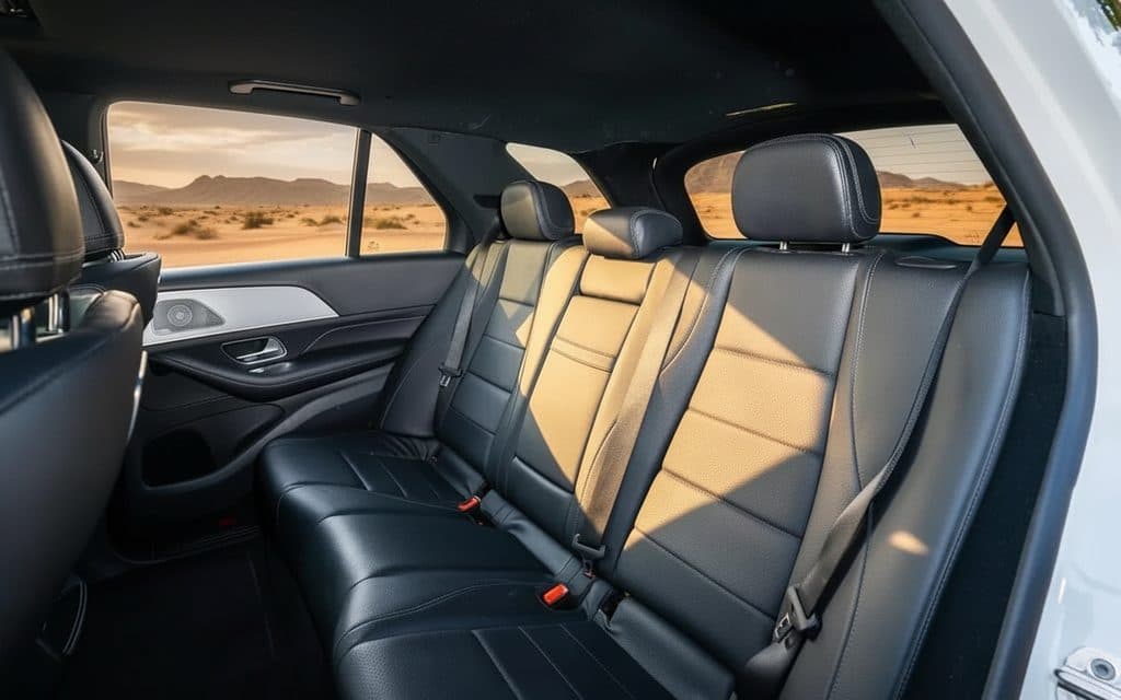 Mercedes Gle350 2021 leather seats and cabin