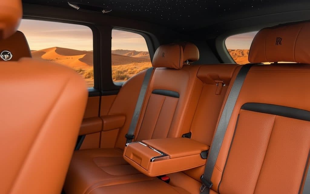 RollsRoyce Cullinan 2020 leather seats and cabin