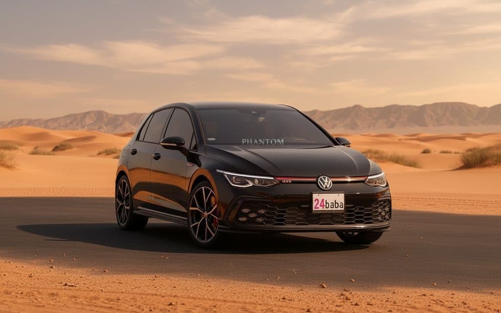 Volkswagen Golf 2023 Black - rental in Dubai