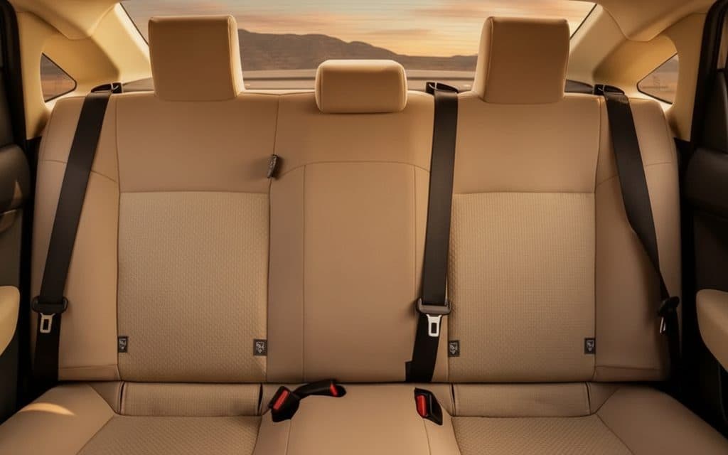 Toyota Yaris 2025 leather seats and cabin