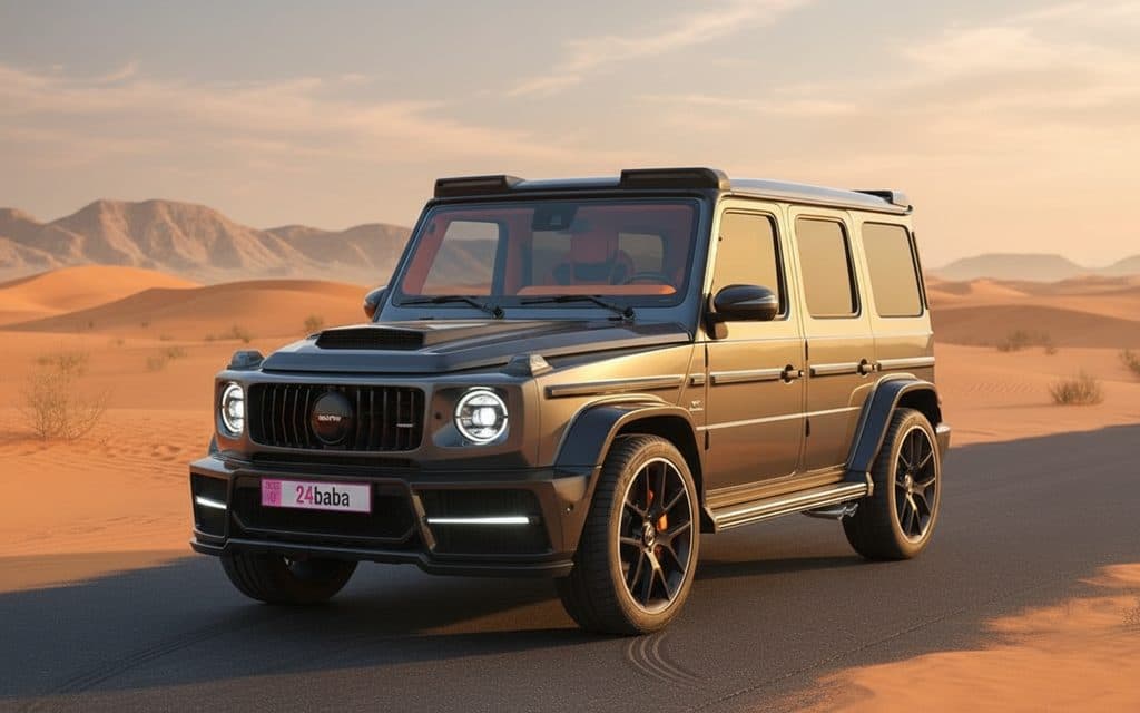 Hire Mercedes G63 2023 Black in Dubai