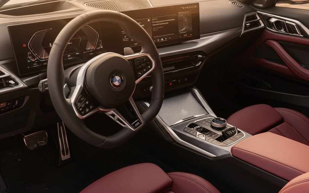 Bmw 420 2025 dashboard and infotainment