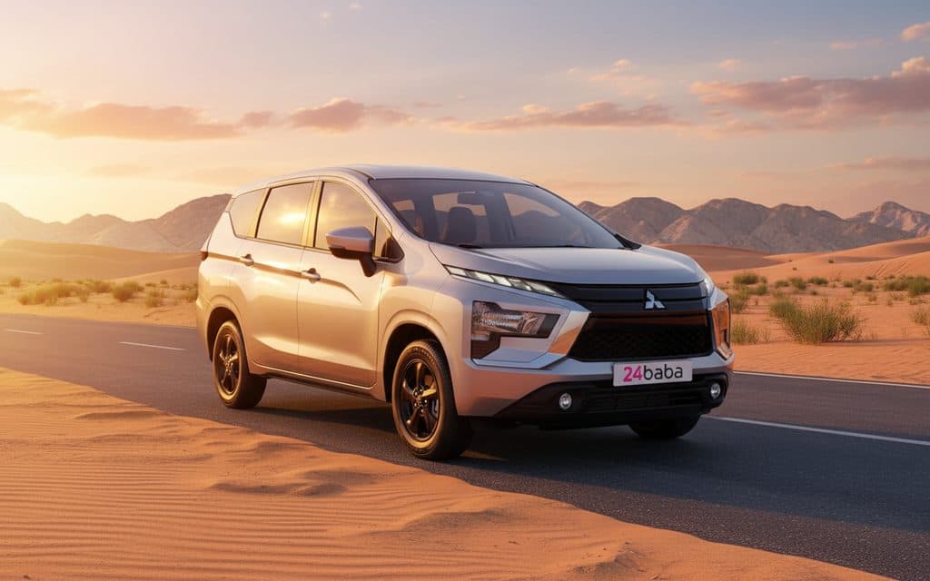 Mitsubishi Xpander 2025 Silver - rental in Dubai
