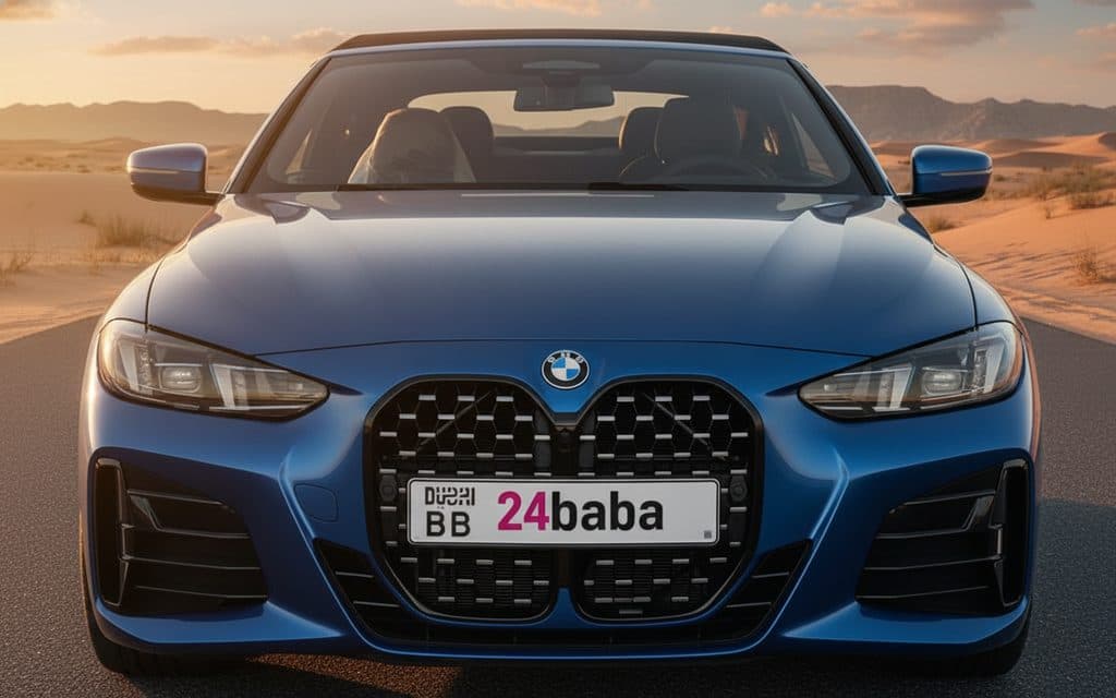 Hire Bmw 430 2025 Blue in Dubai