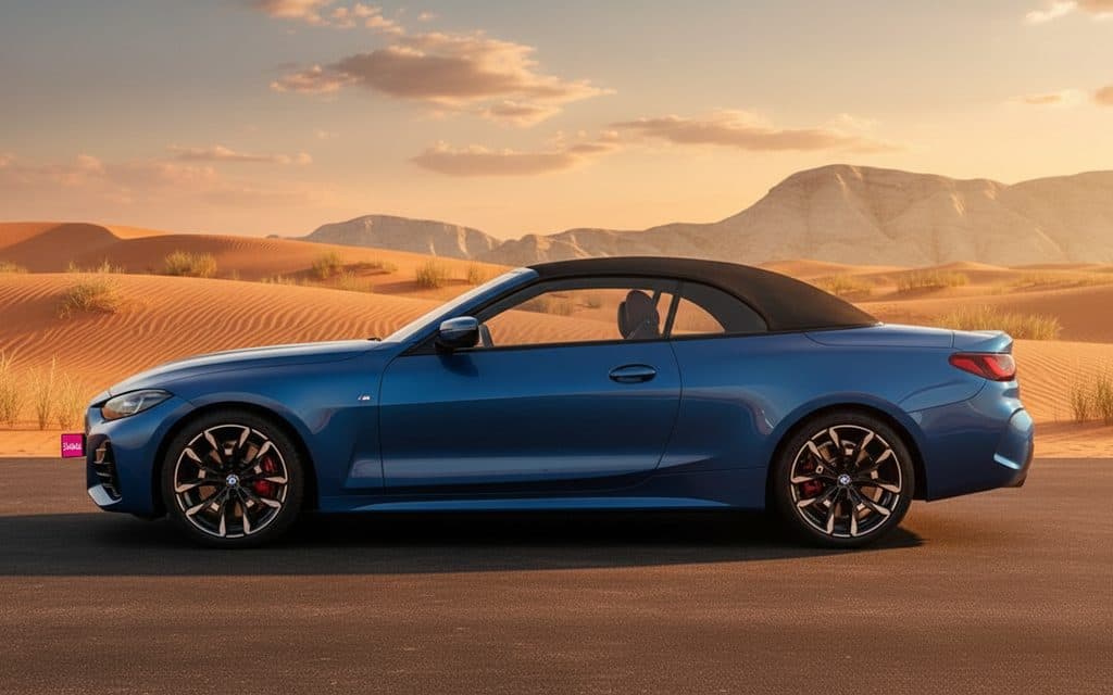 Bmw 430 2025 Blue side profile