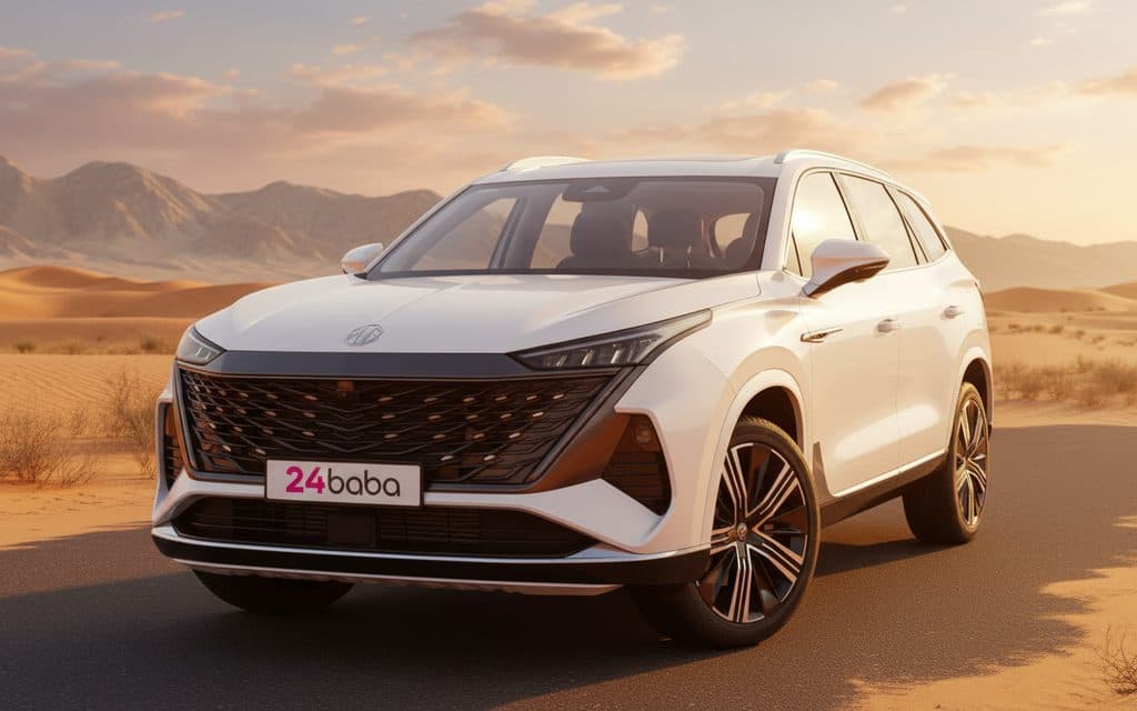 Hire Mg Rx9 2025 White in Dubai