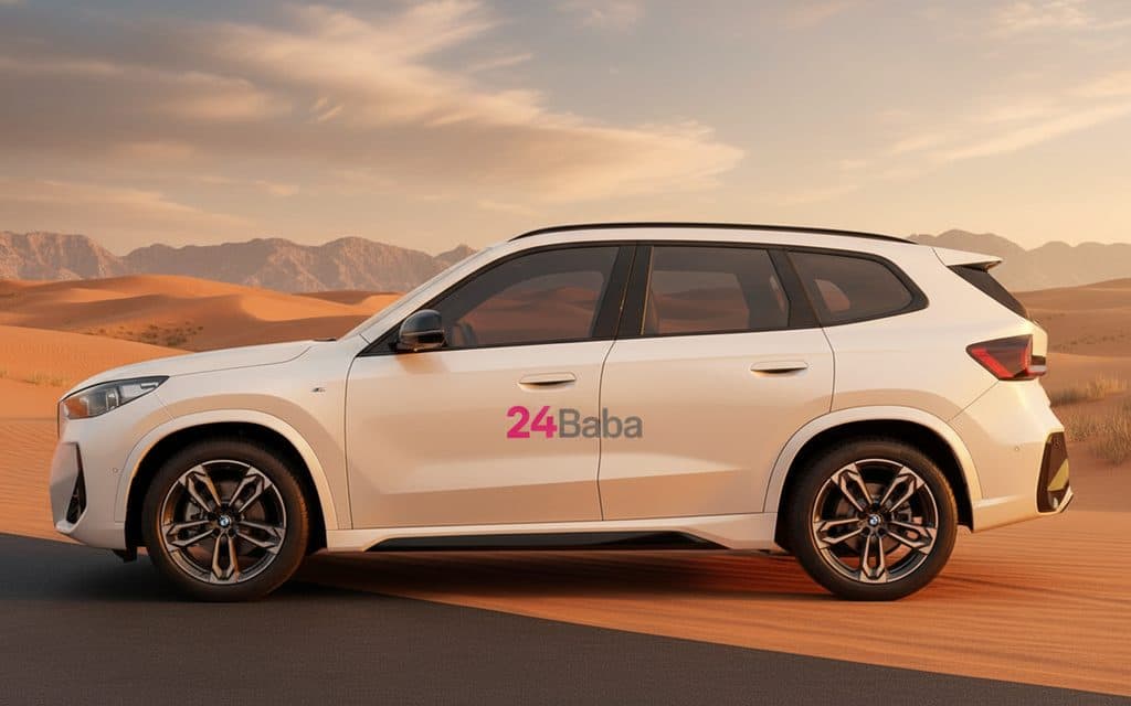 Bmw X1 2025 White side profile