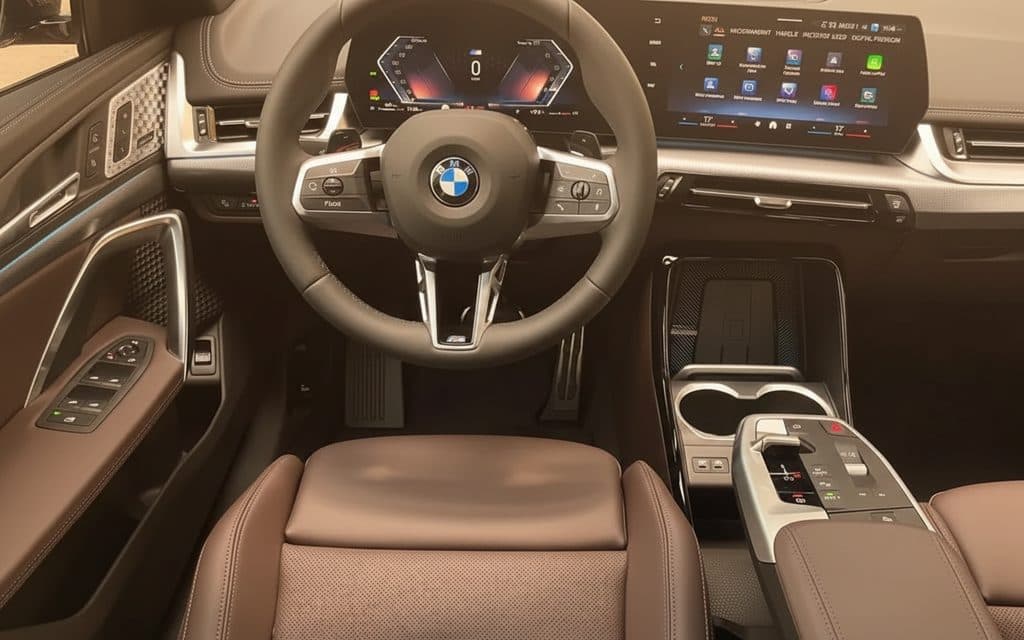 Bmw X1 2025 dashboard and infotainment