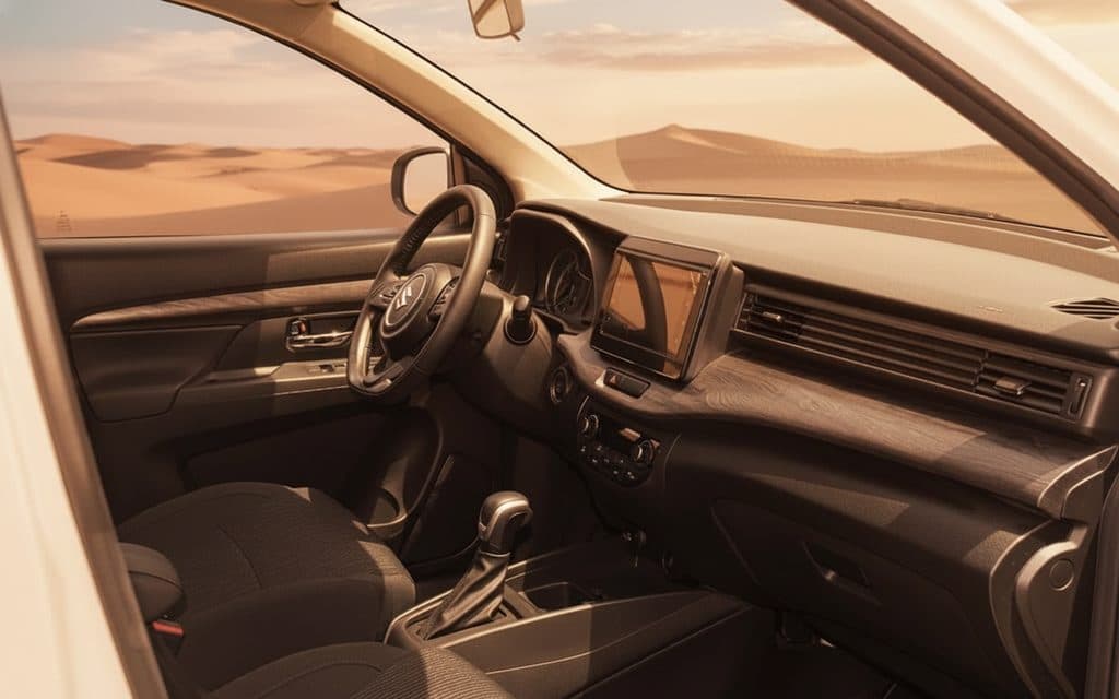 Suzuki Ertiga 2023 interior view showing trim