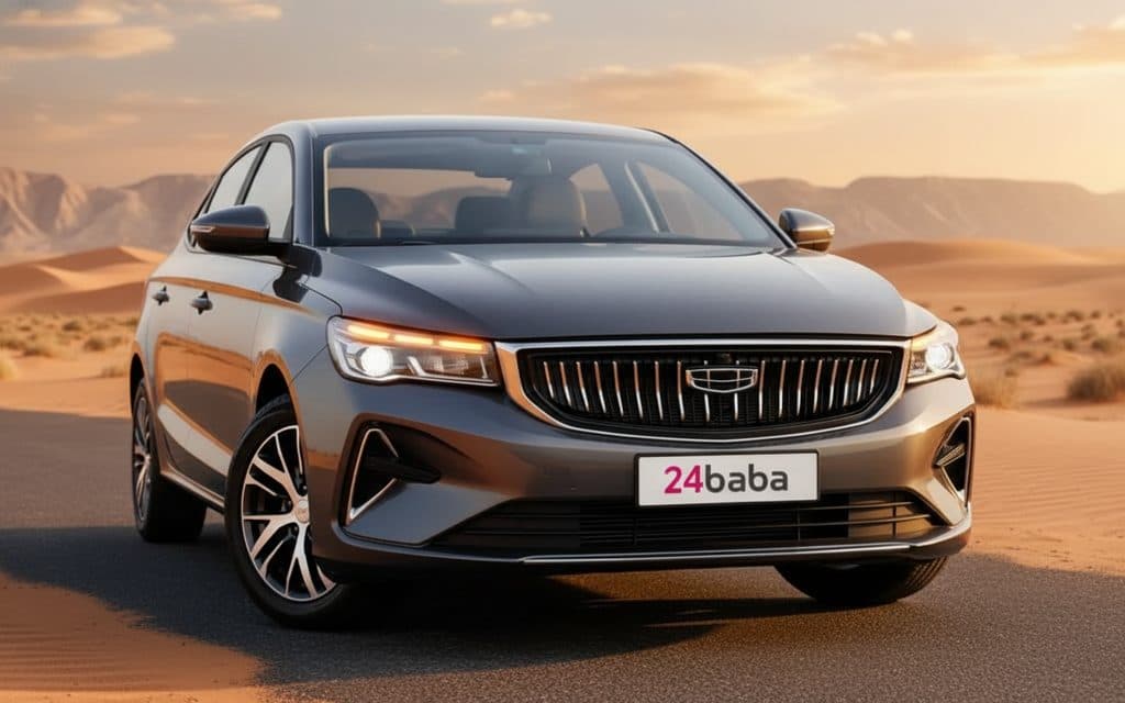 Rent Geely Emgrand 2023 Grey in Dubai