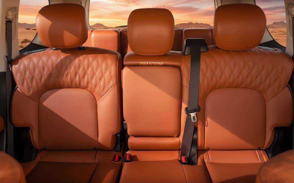 Nissan Patrol 2020 leather seats and cabin