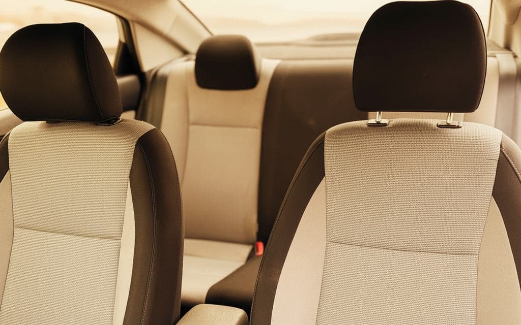 Hyundai Accent 2020 leather seats and cabin