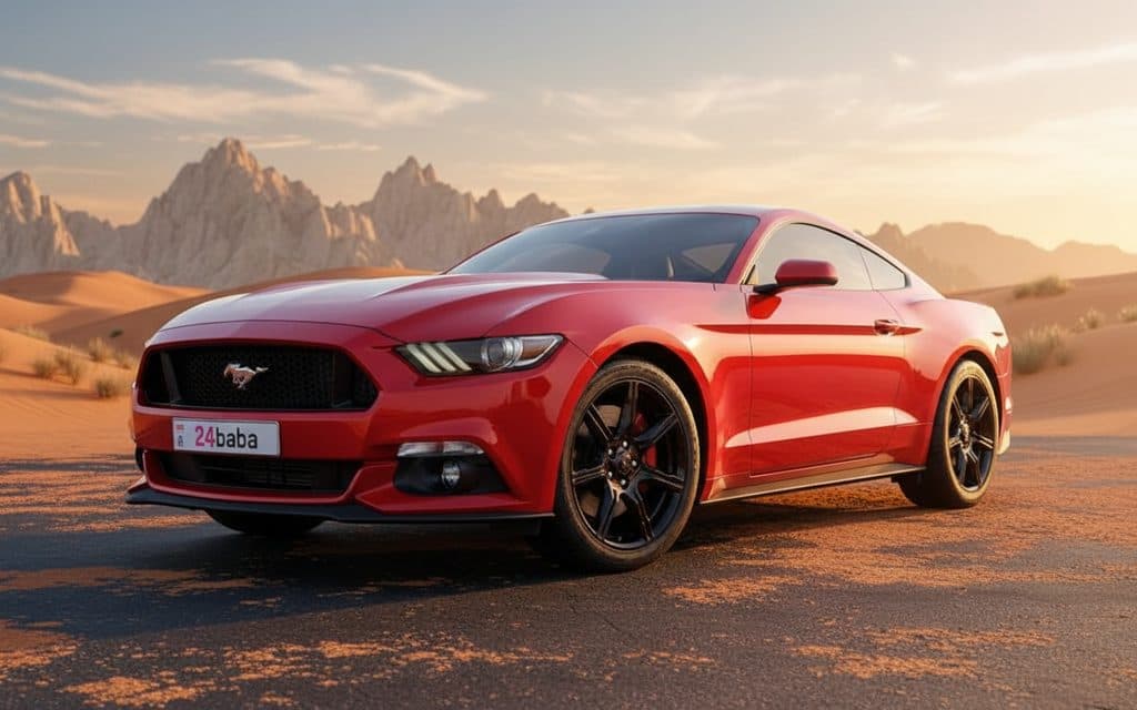 Ford Mustang 2020 Red cover image – rental in Dubai