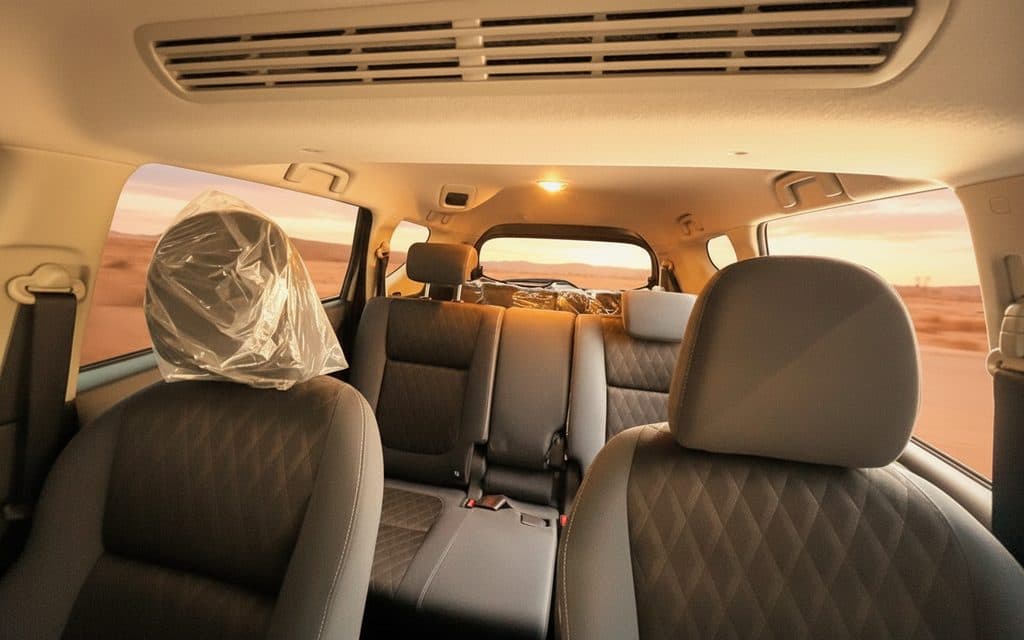 Mitsubishi Xpander 2024 leather seats and cabin