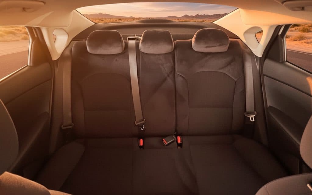 Kia Forte 2021 leather seats and cabin