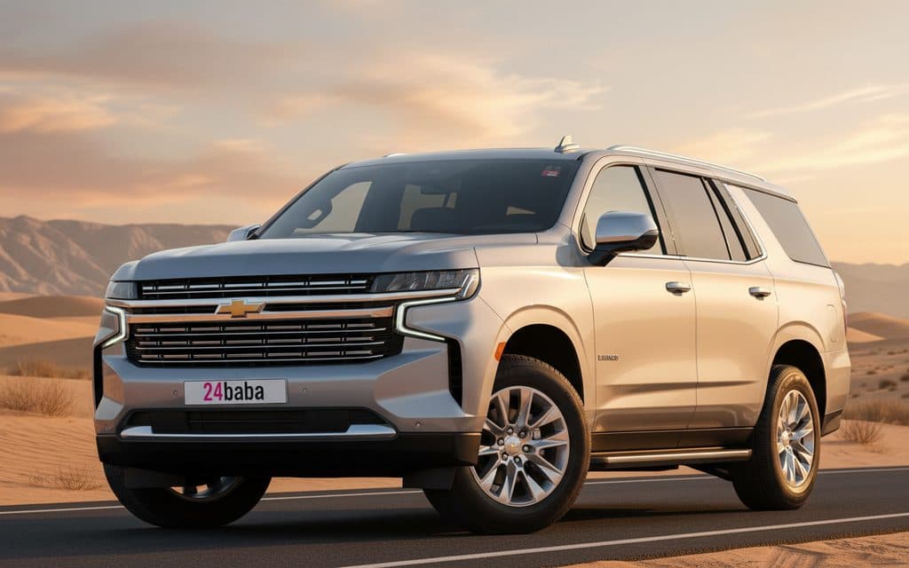 Rent Chevrolet Tahoe 2023 Grey in Dubai