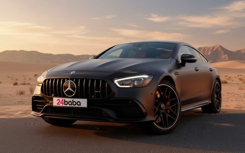Mercedes Gt 2023 Black rent in Dubai