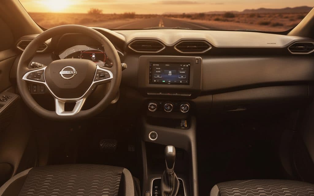 Nissan Magnite 2025 interior view showing trim