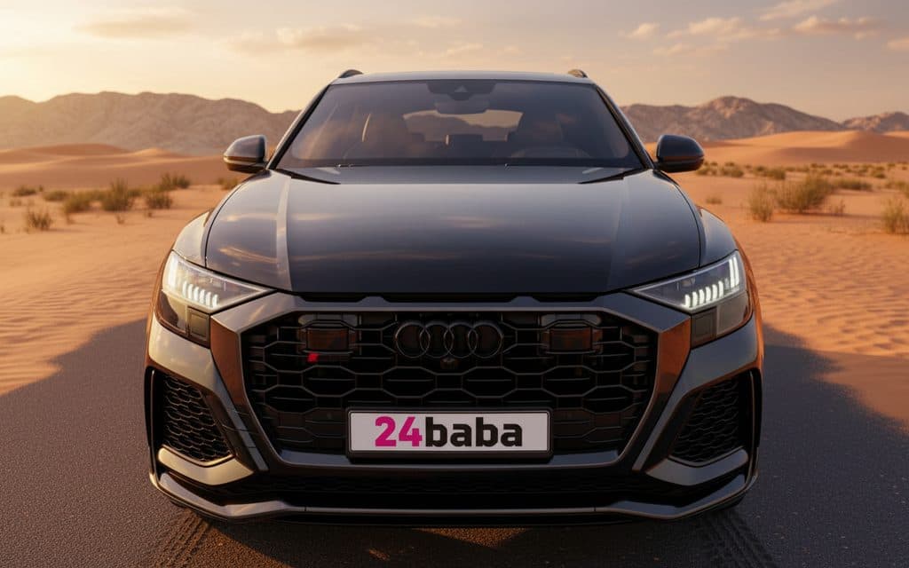 Hire Audi RsQ8 2022 Black in Dubai
