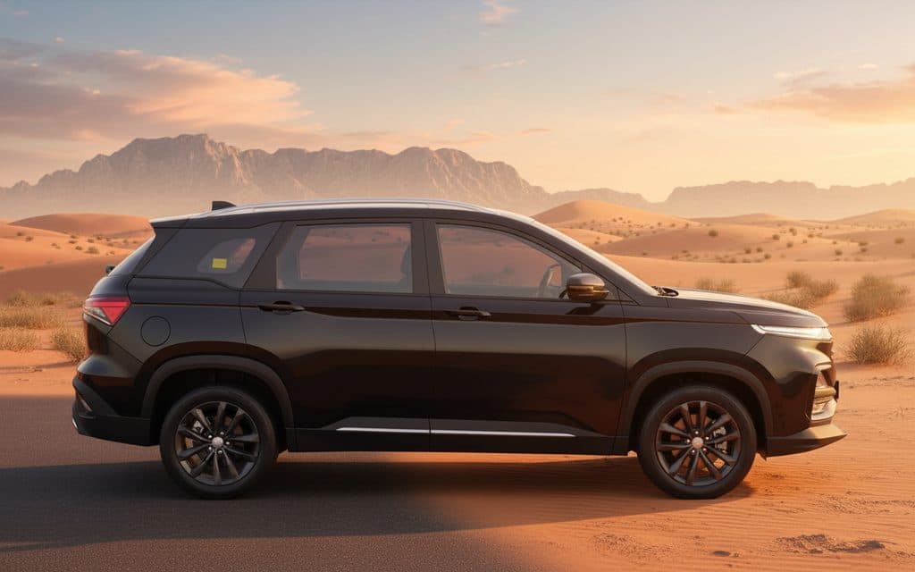 Chevrolet Captiva 2026 Black side profile