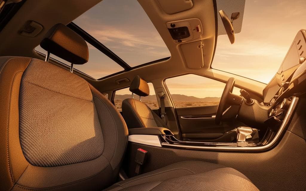 Kia Seltos 2024 interior view showing trim