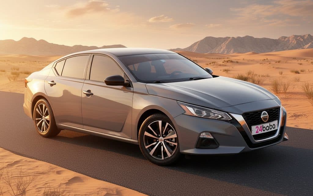 Hire Nissan Altima 2020 Grey in Dubai