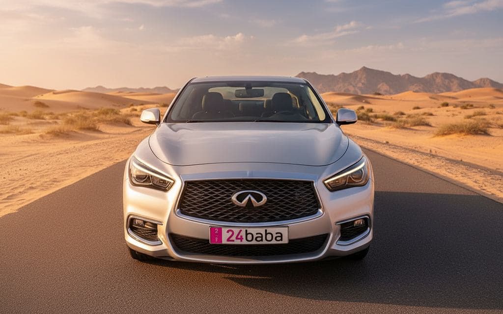 Infiniti Qx60 2020 Silver - rental in Dubai