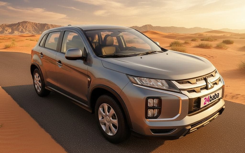 Rent Mitsubishi Asx 2022 Silver in Dubai