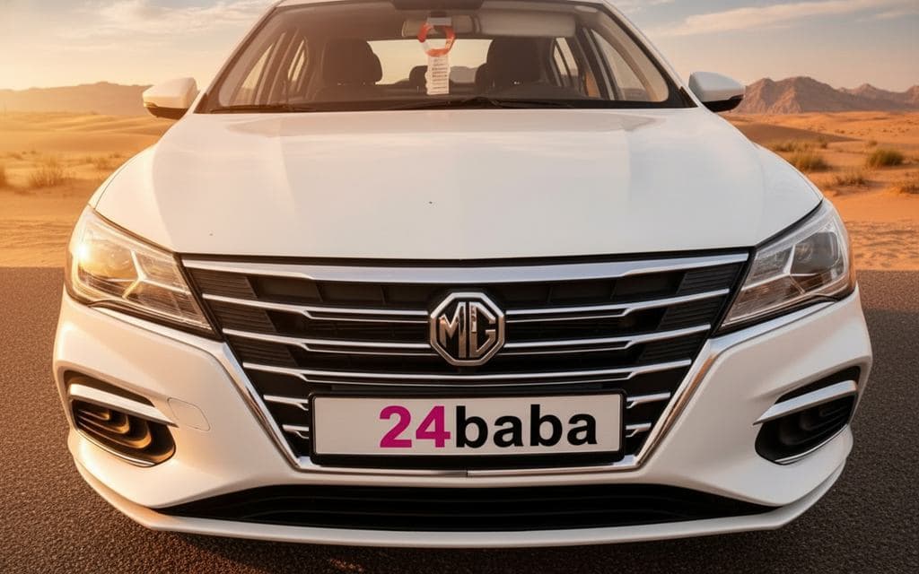 Rent Mg 5 2024 White in Dubai