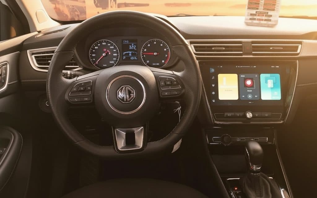 Mg 5 2024 interior view showing trim