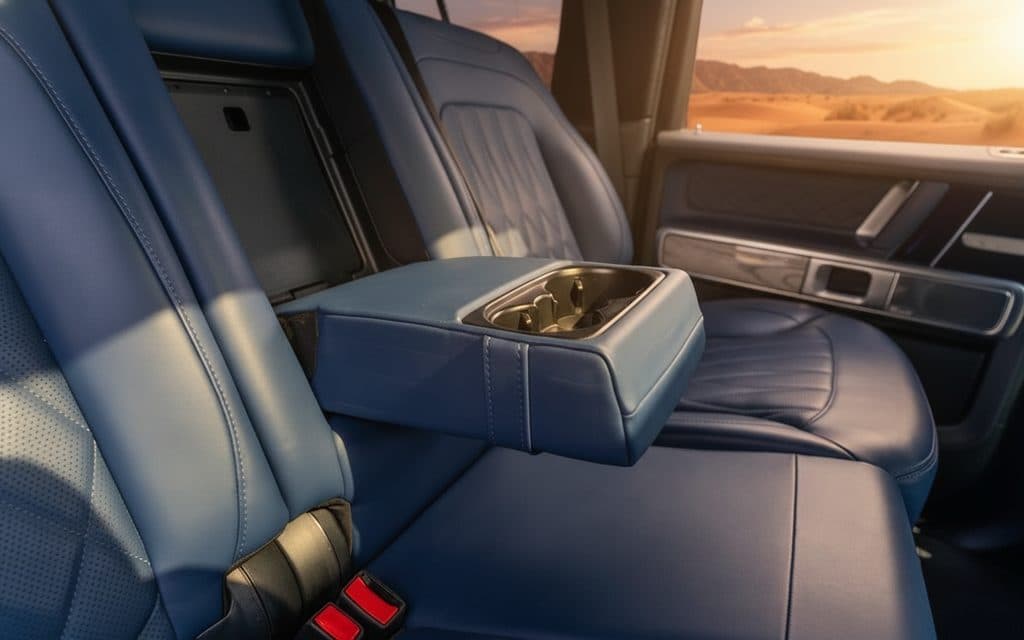 Mercedes G63 2022 leather seats and cabin