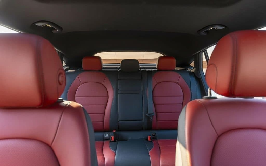 Mercedes Glc200 2023 leather seats and cabin