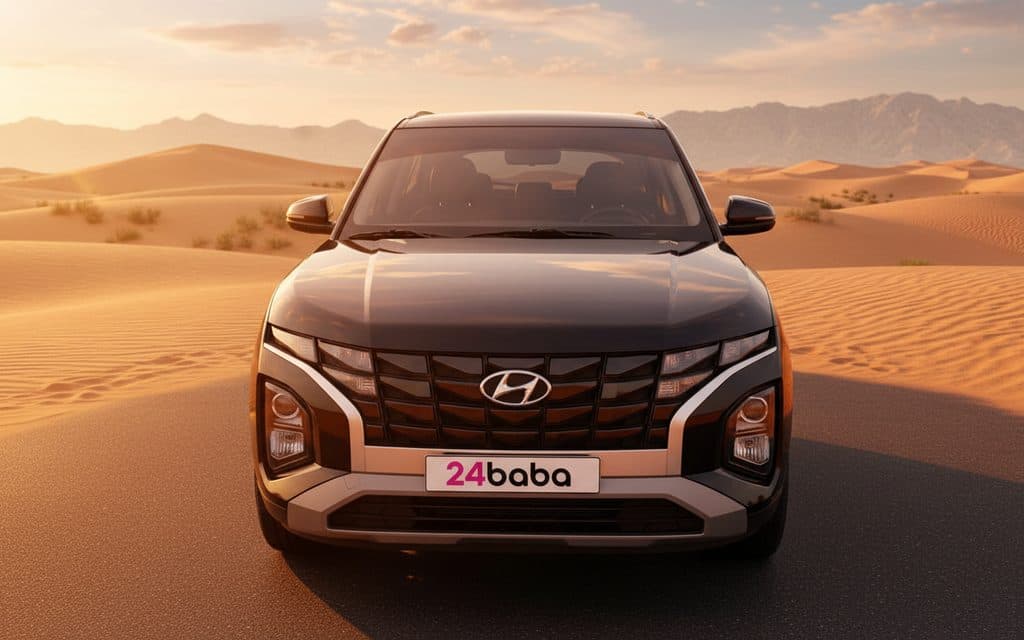 Hyundai Creta 2023 Black - rental in Dubai