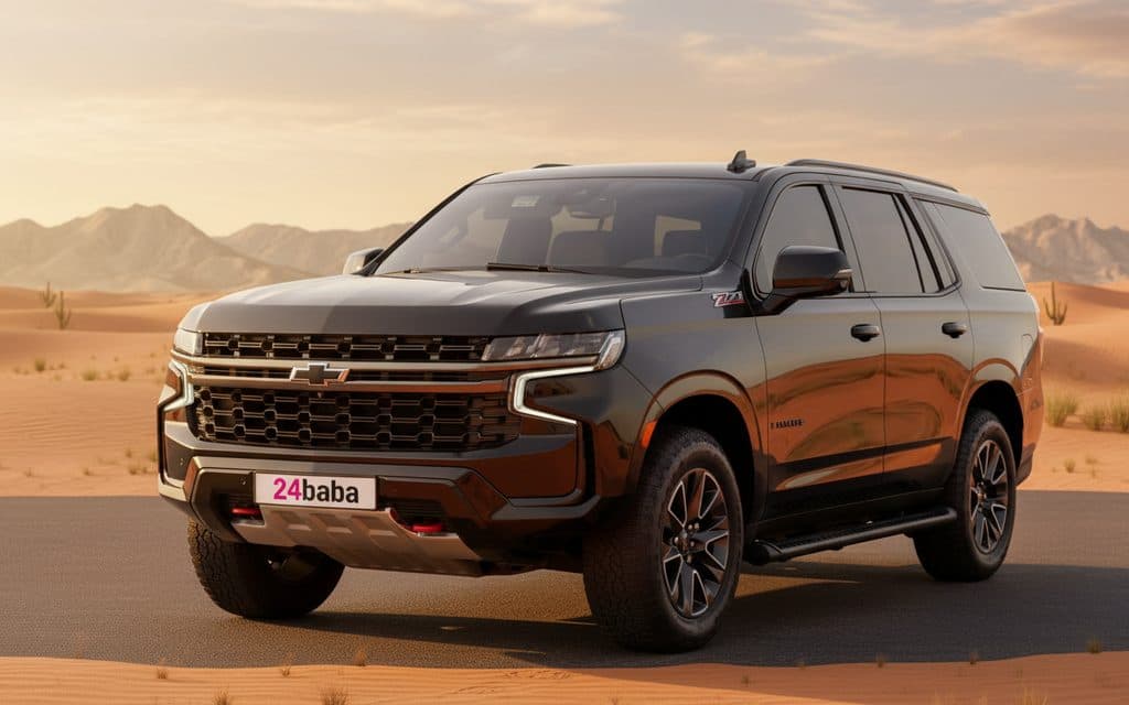 Rent Chevrolet Tahoe 2022 Black in Dubai