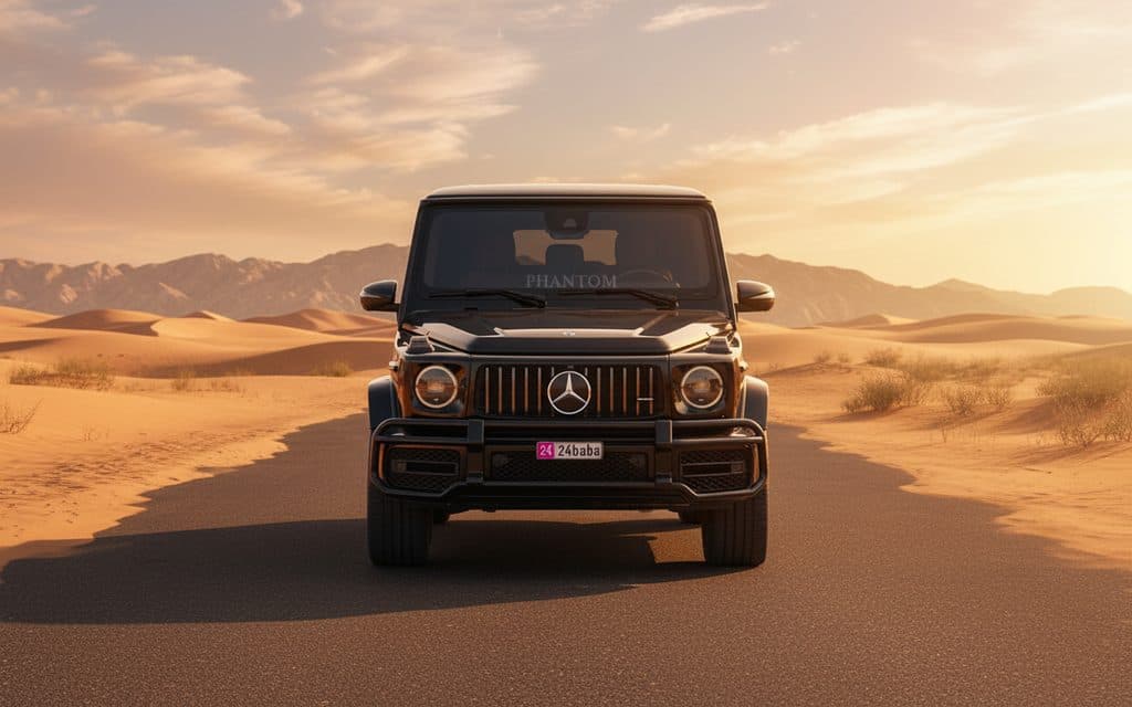 Mercedes G63 2021 Black rental in Dubai