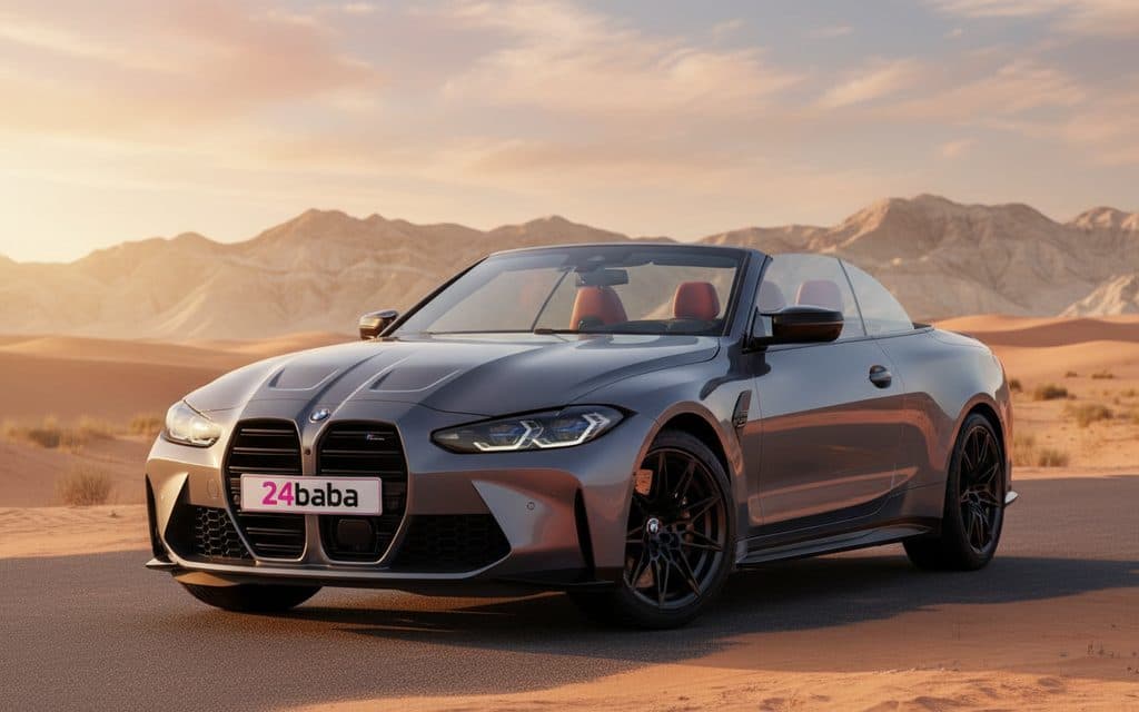 Bmw M4 2023 Grey rental in Dubai