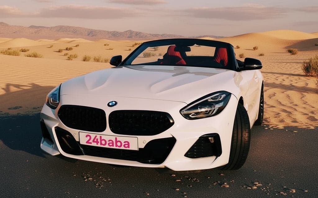 Hire Bmw Z4 2022 White in Dubai