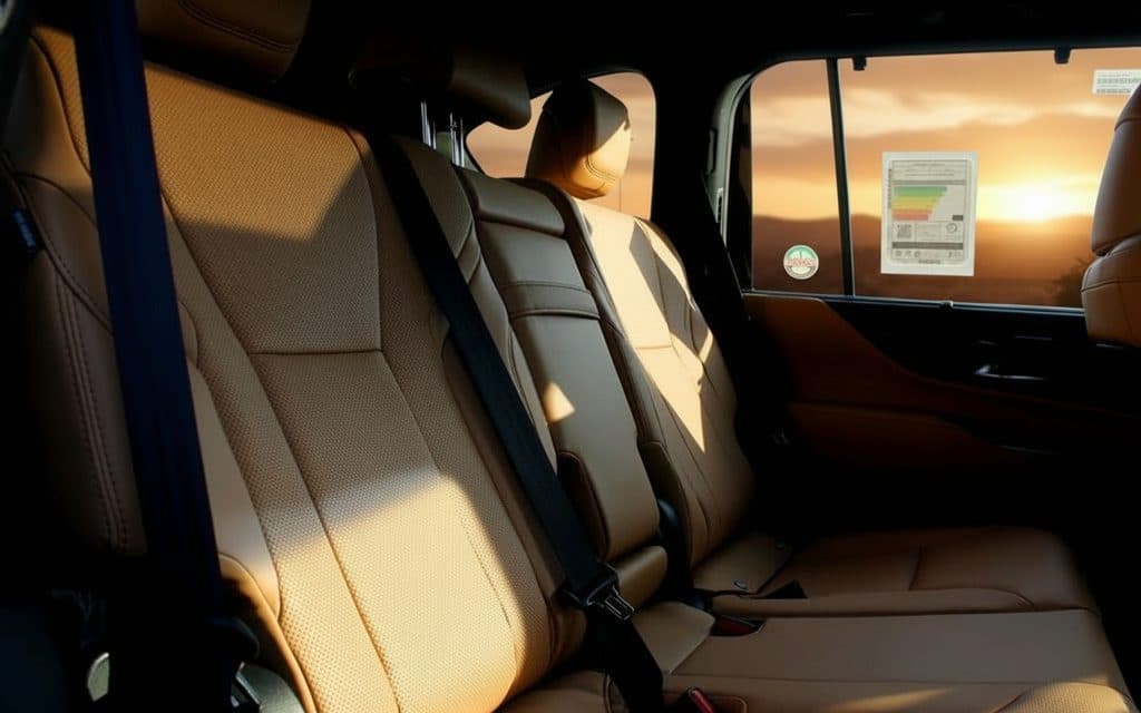 Lexus Lx 2023 leather seats and cabin