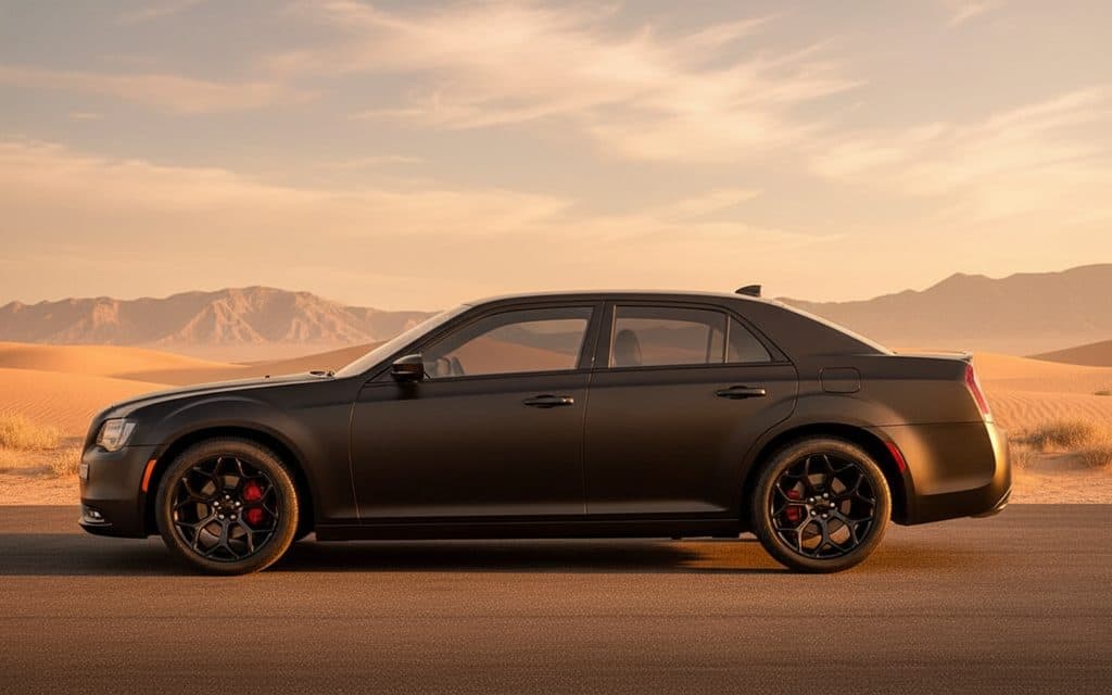 Chrysler 300 2025 Black side profile