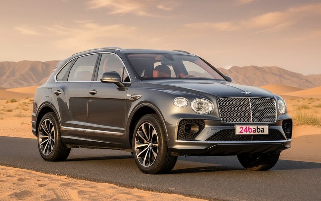 Rent Bentley Bentayga 2023 Black in Dubai
