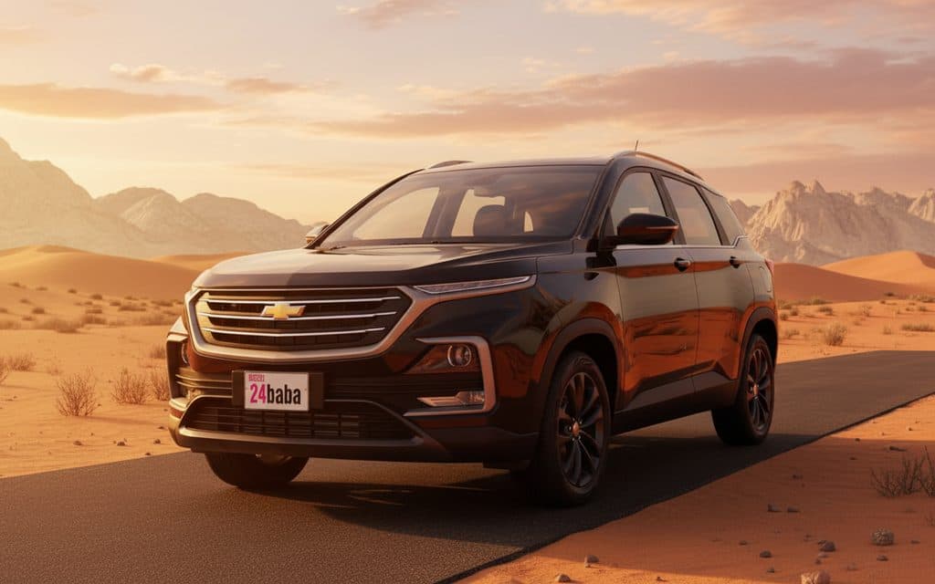 Rent Chevrolet Captiva 2023 Black in Dubai