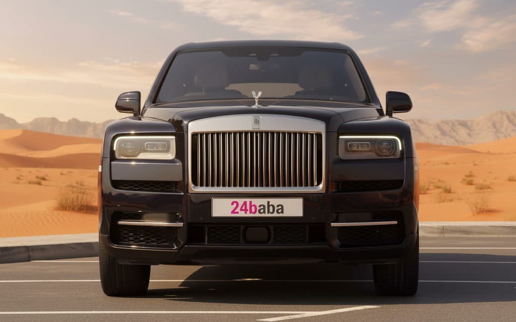 Rolls-Royce Cullinan 2021 Blue front view with headlights